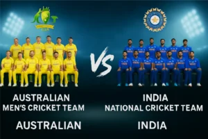 Australian men’s cricket team vs india national cricket team match scorecard