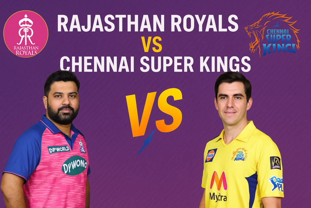 Rajasthan Royals Vs Chennai Super Kings Match Scorecard