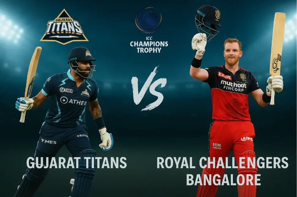 Gujarat Titans Vs Royal Challengers Bangalore Match