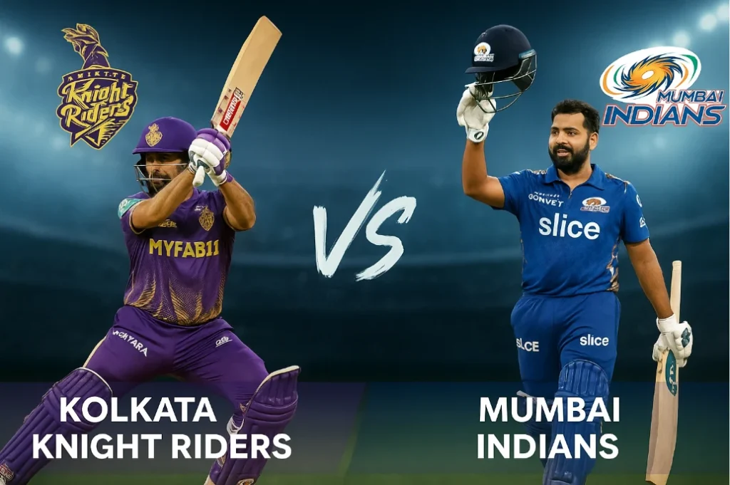 Kolkata Knight Riders Vs Mumbai Indians Match Scorecard
