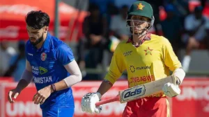 Zimbabwe National Cricket Team Vs Afghanistan National Cricket Team Match Scorecard