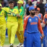 australian men’s cricket team vs india national cricket team timeline