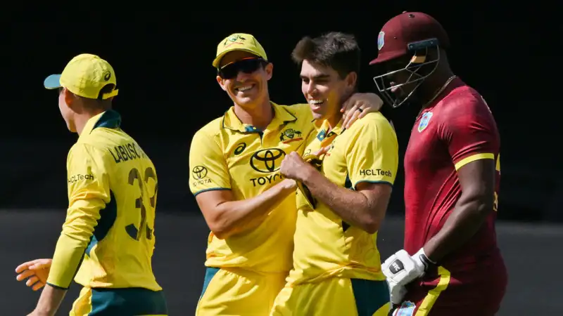 australian men’s cricket team vs west indies cricket team match scorecard