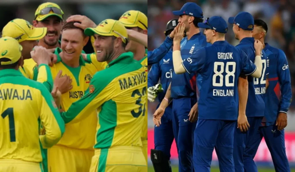 england cricket team vs australian men’s cricket team timeline