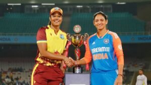 india women's national cricket team vs west indies women match scorecard