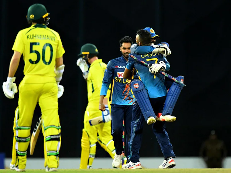 sri lanka national cricket team vs australian men’s cricket team timeline