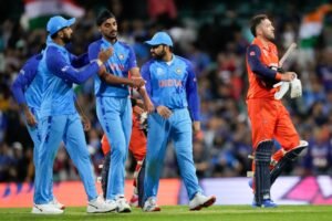 india national cricket team vs netherlands national cricket team match scorecard