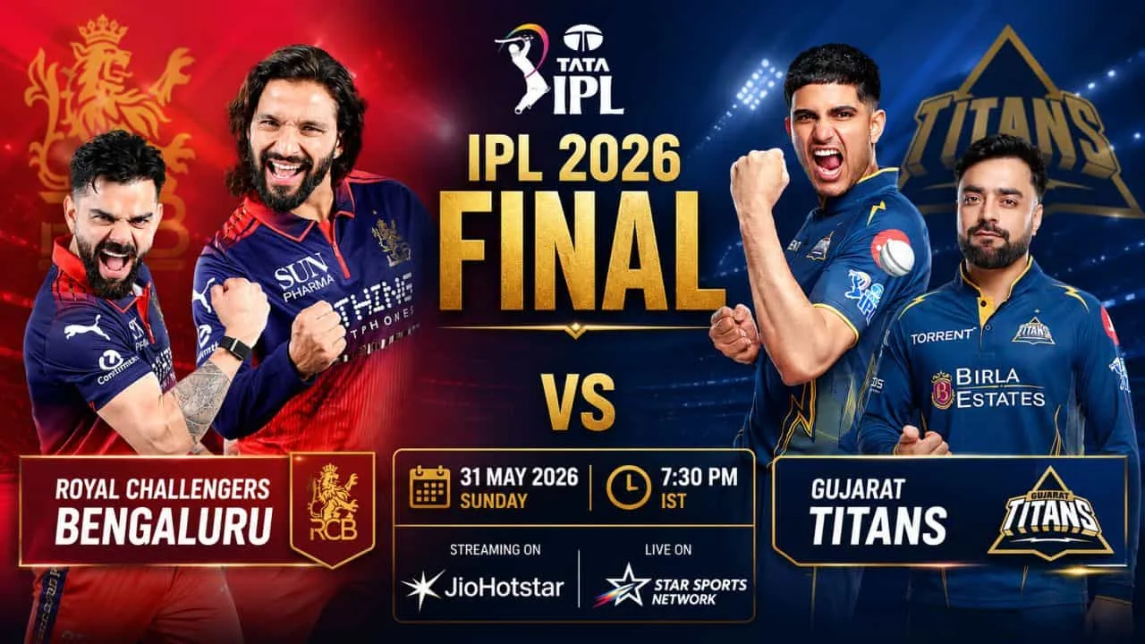 Royal Challengers Bengaluru Vs Gujarat Titans Match Scorecard
